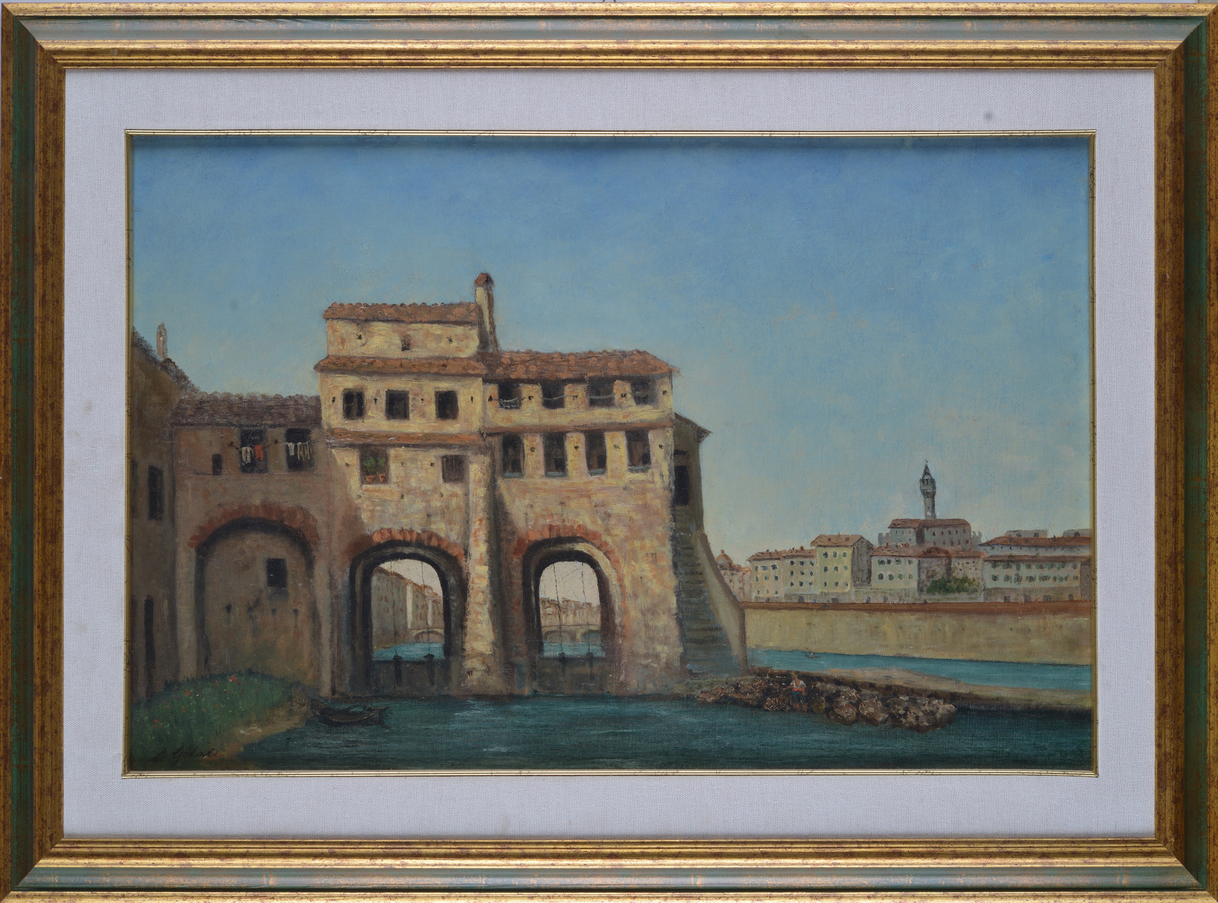 Anonimo, XIX Sec. - Veduta di Firenze