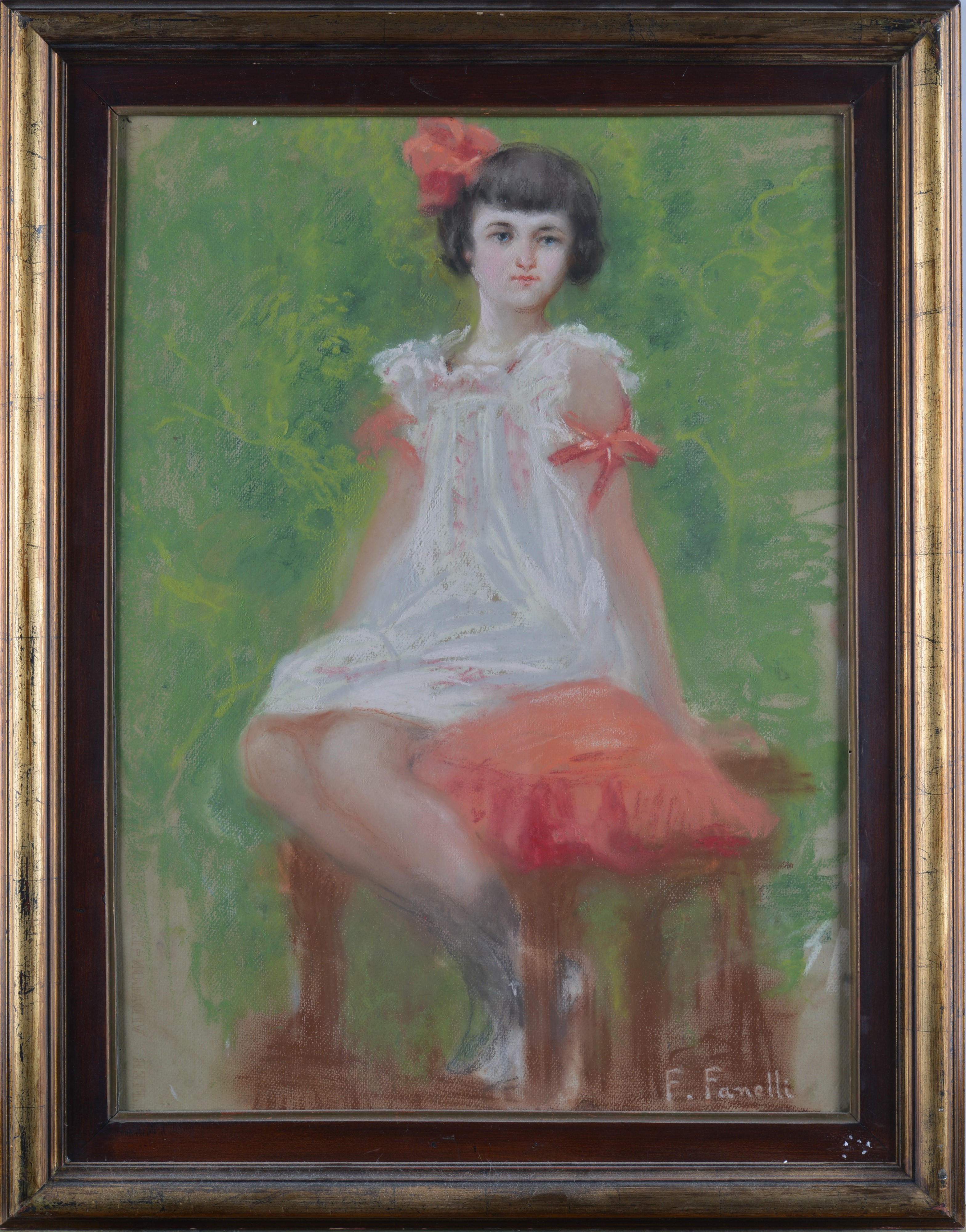 Francesco Fanelli - Bambina Seduta