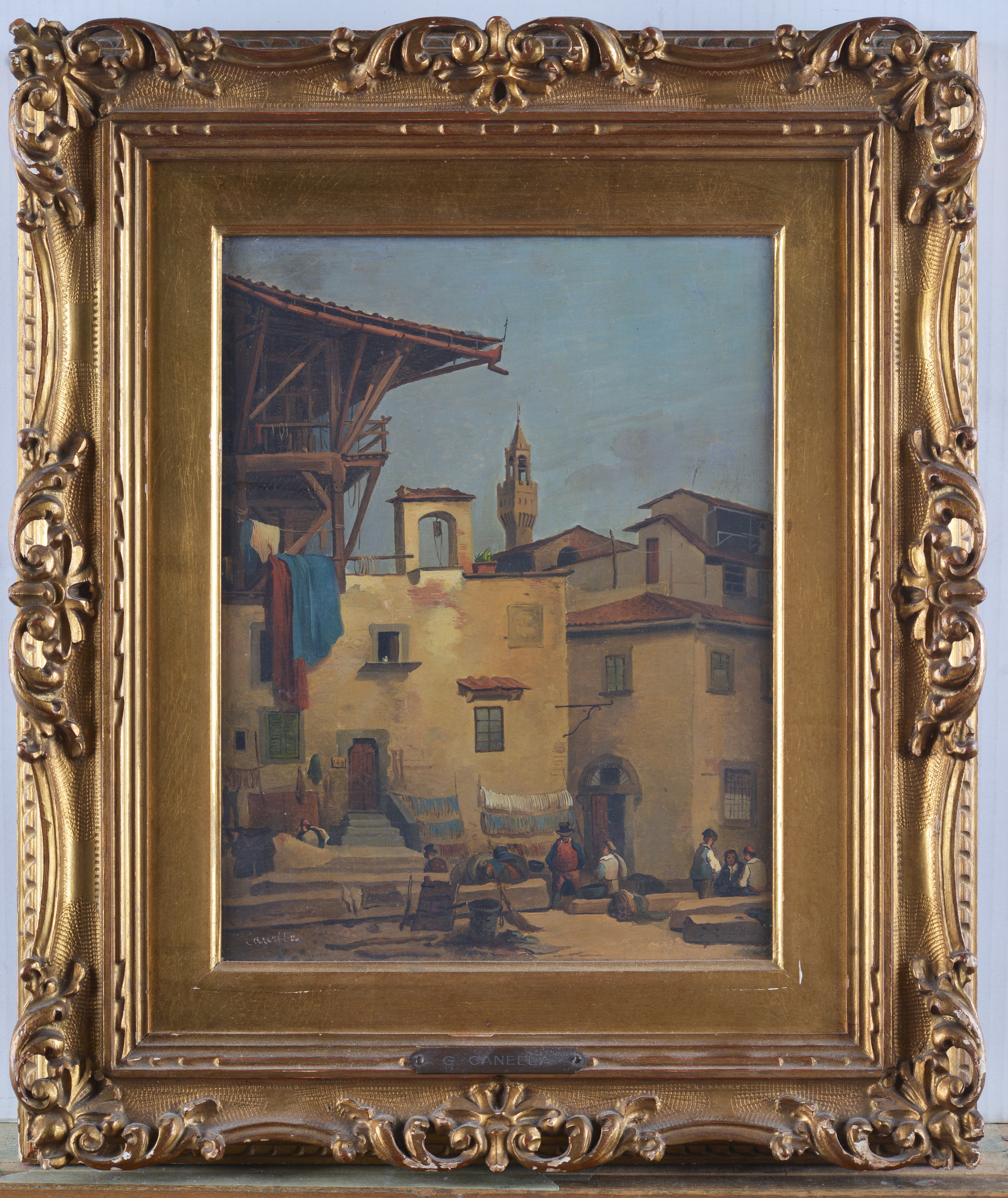 Giuseppe Canella - Scorcio Fiorentino