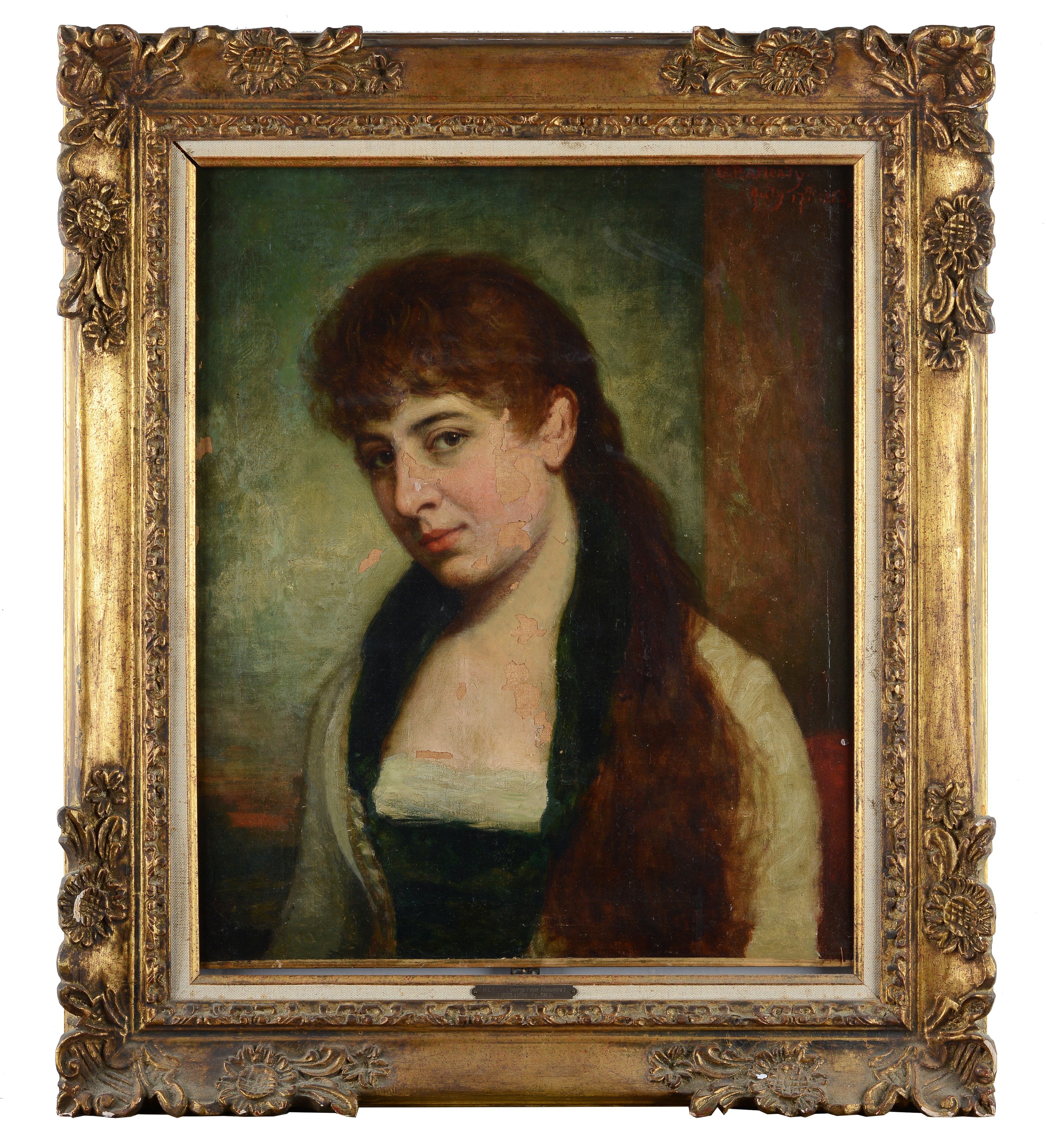 George Peter Alexander Healy - Ritratto di Giovane