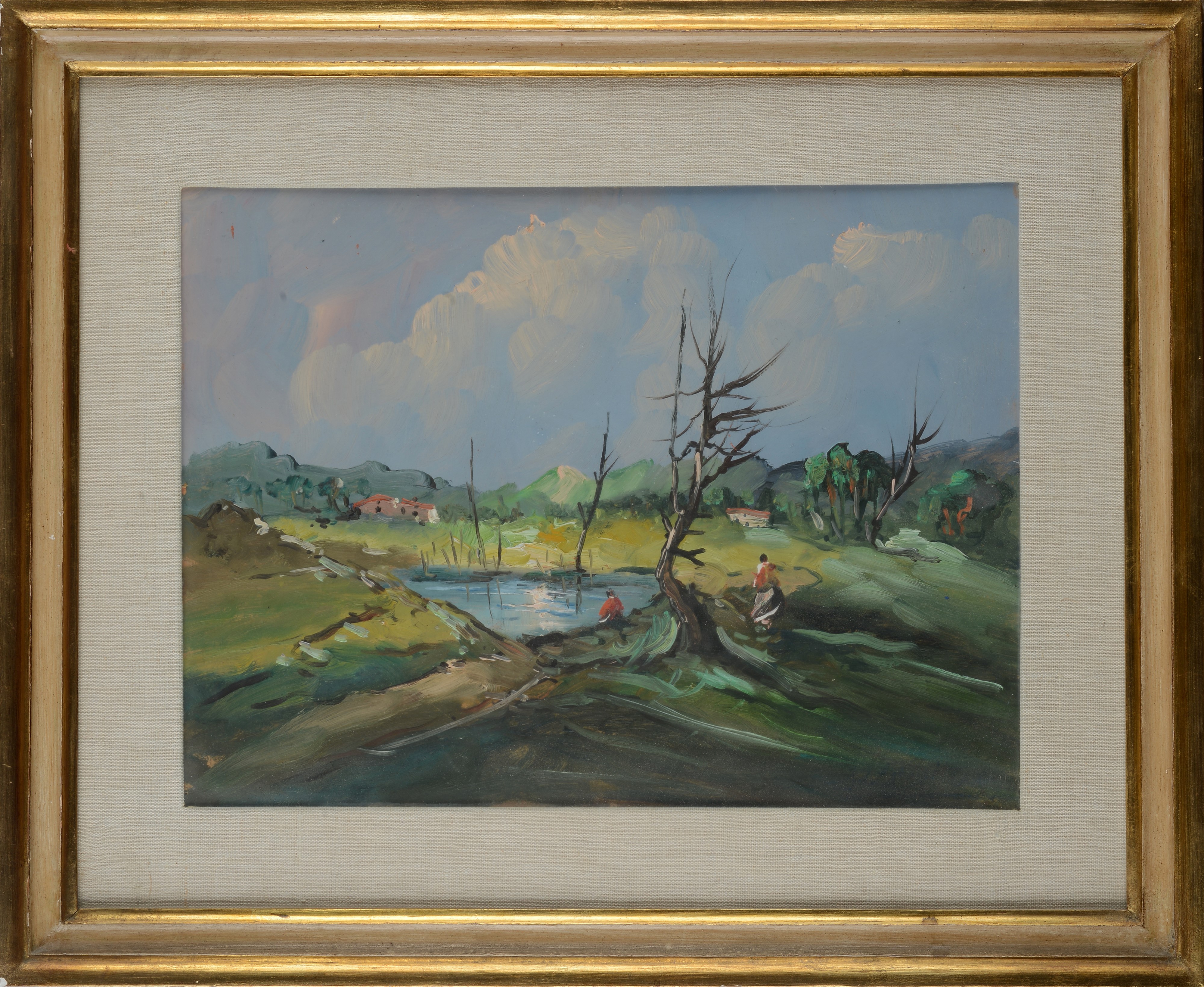 Paesaggio con figure