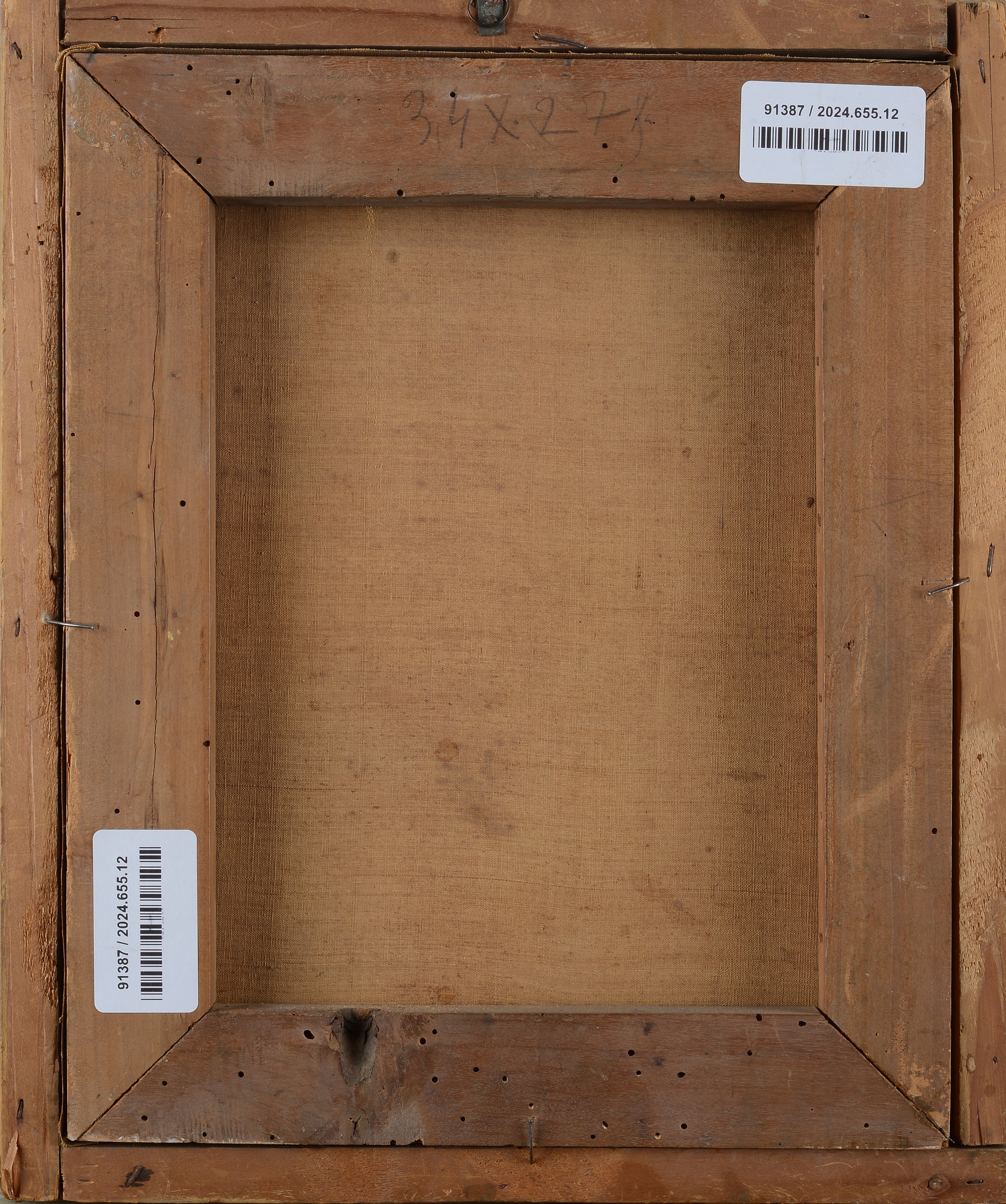 Paesaggio con rocca e figure