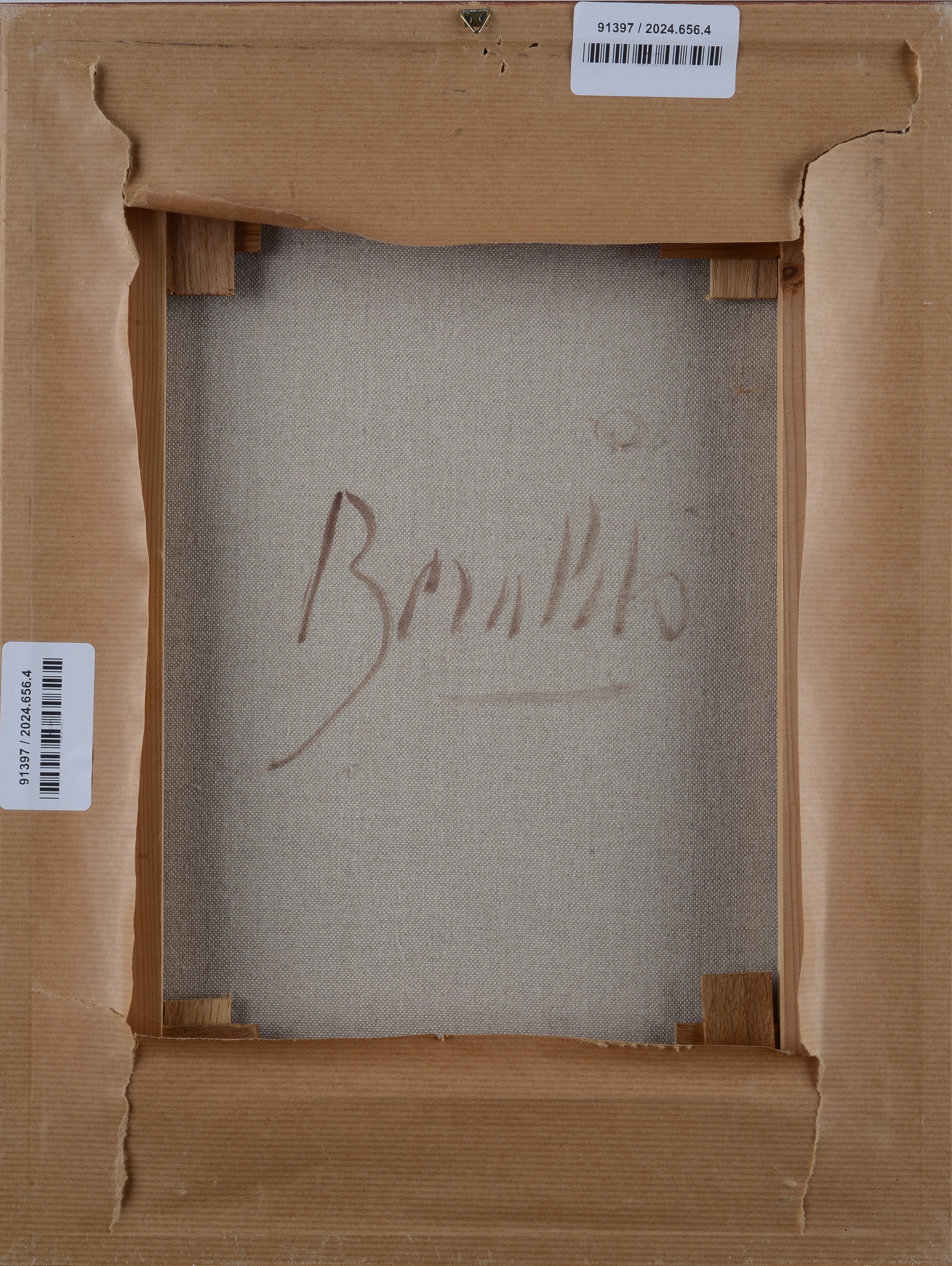 Strada con casa e cipresso