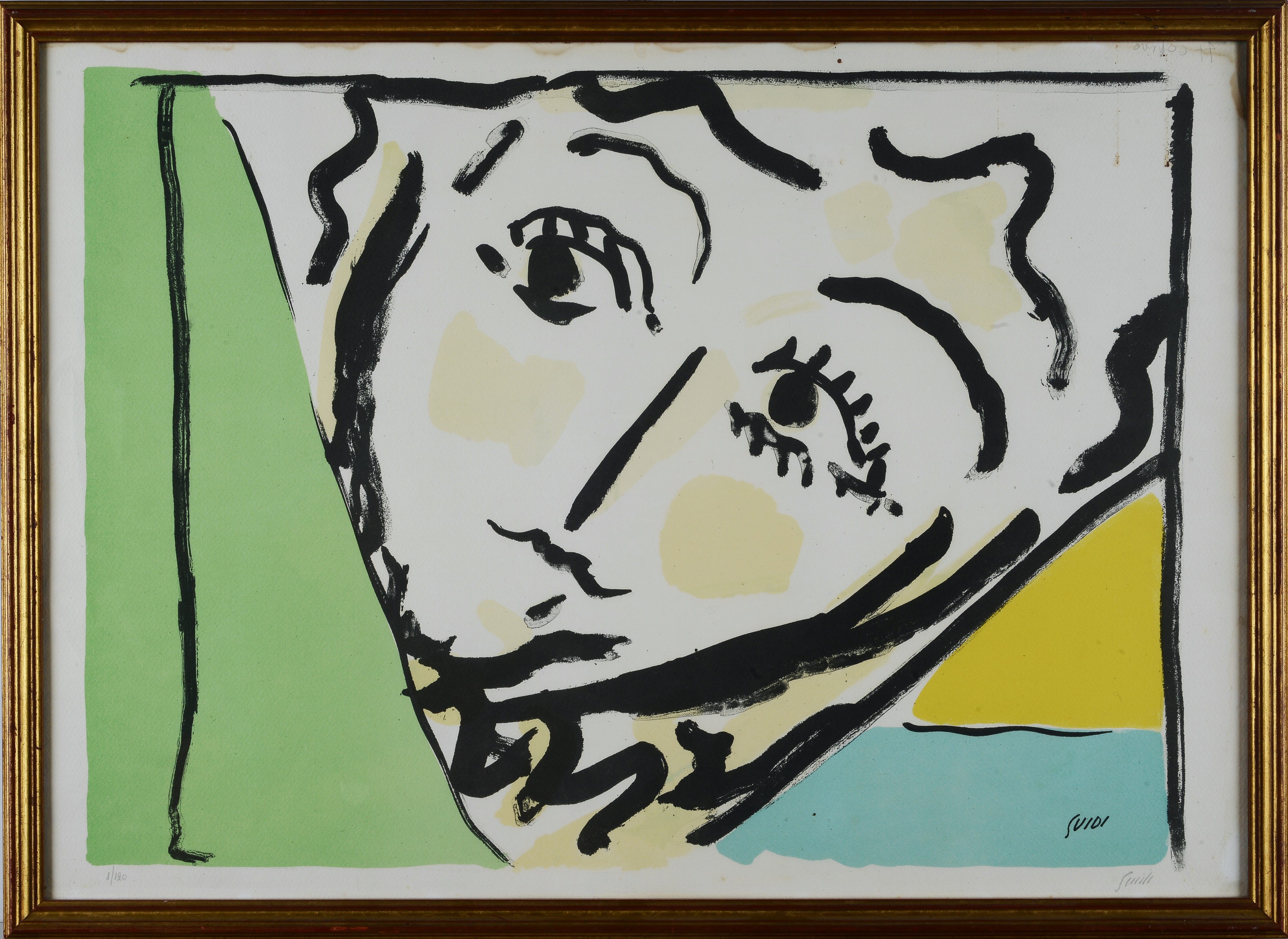 Virgilio Guidi - Volto, 1944