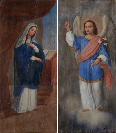 Vergine Maria e Arcangelo Gabriele