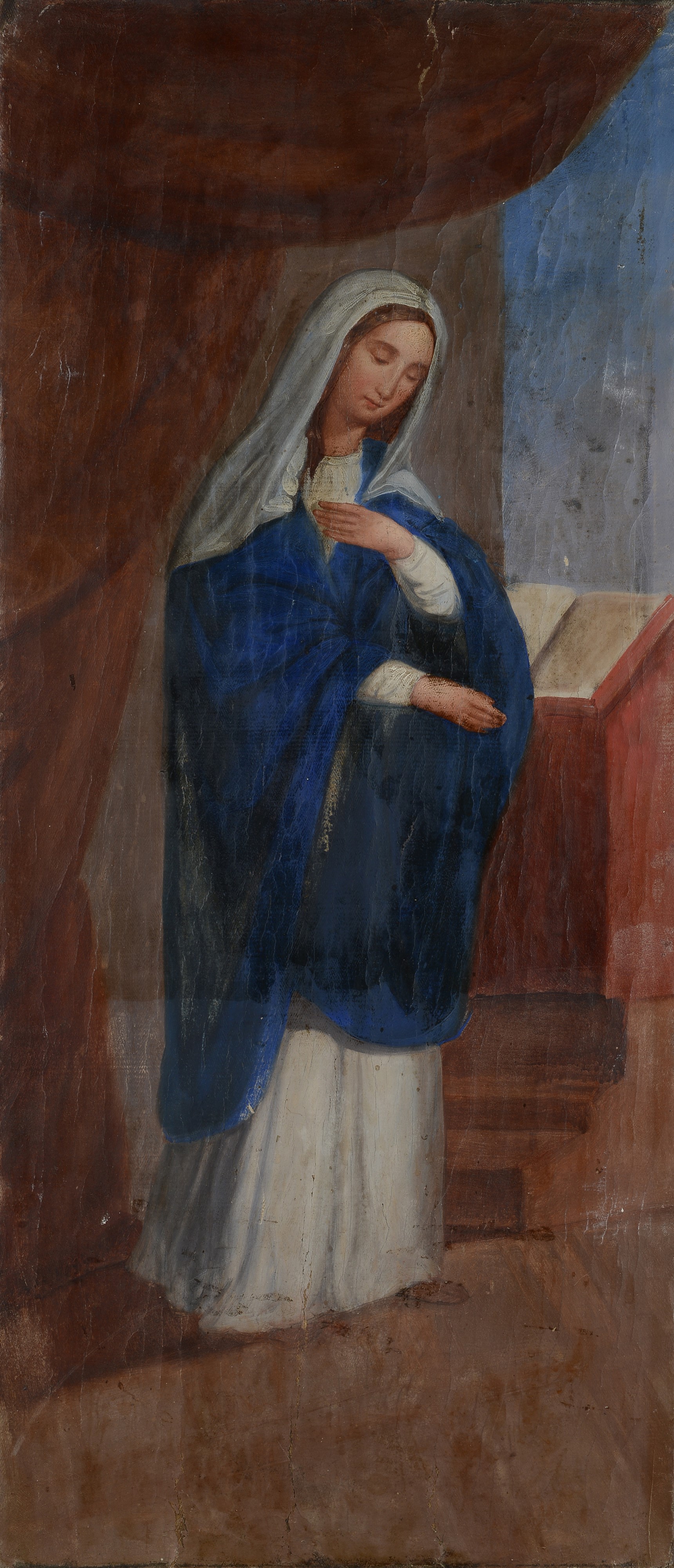 Anonimo, XIX Sec. - Vergine Maria e Arcangelo Gabriele