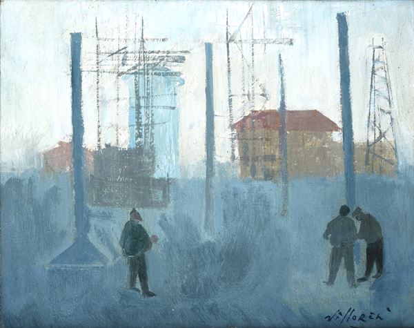 Franco Villoresi - Cantiere edlizio