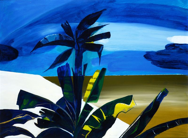 Fernando Farulli - Paesaggio con Pianta di Banano
