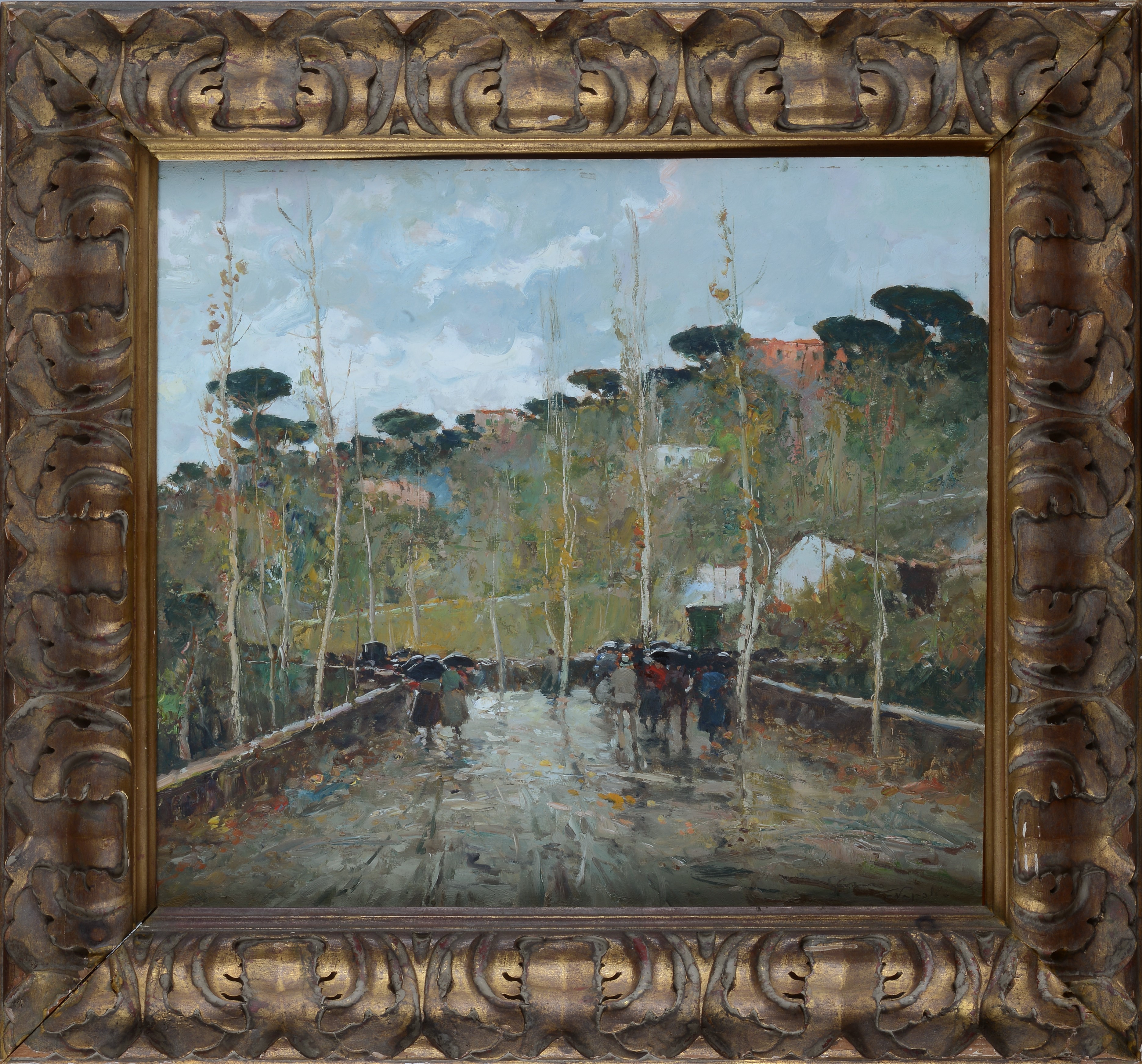 Giuseppe Casciaro - Pioggia al Vomero