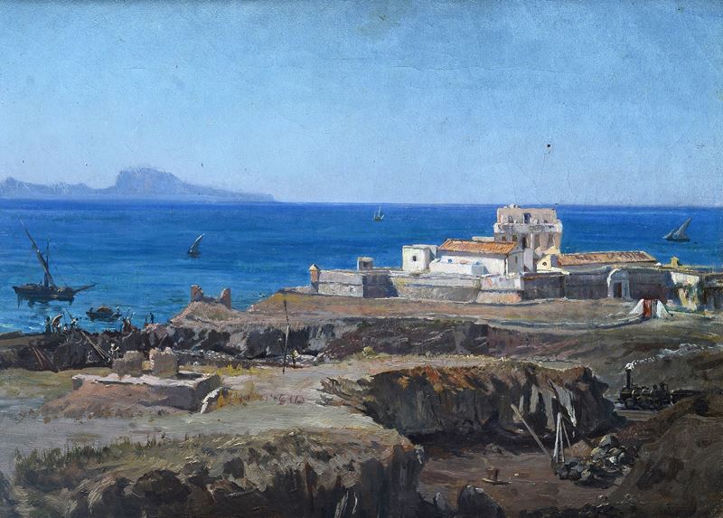 Federico Rossano - Paesaggio di Portici