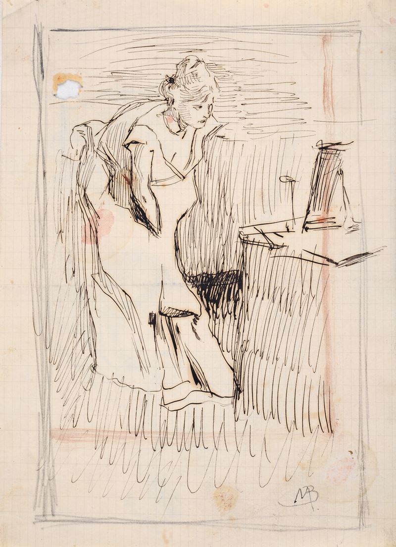 Anonimo, XX Sec. - Figura di Donna