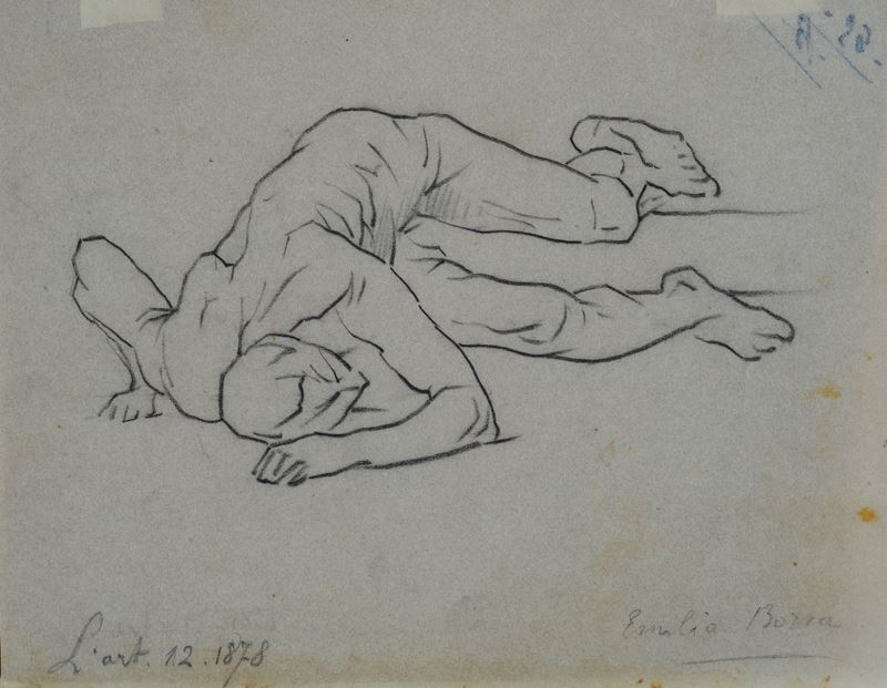Emilio Borsa - Uomo Sdraiato