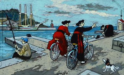 In Bicicletta sul Molo