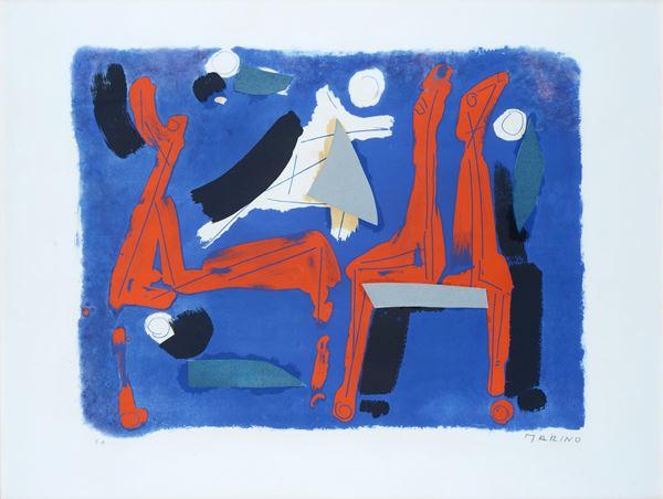Marino Marini - Chevaux et chevalier II