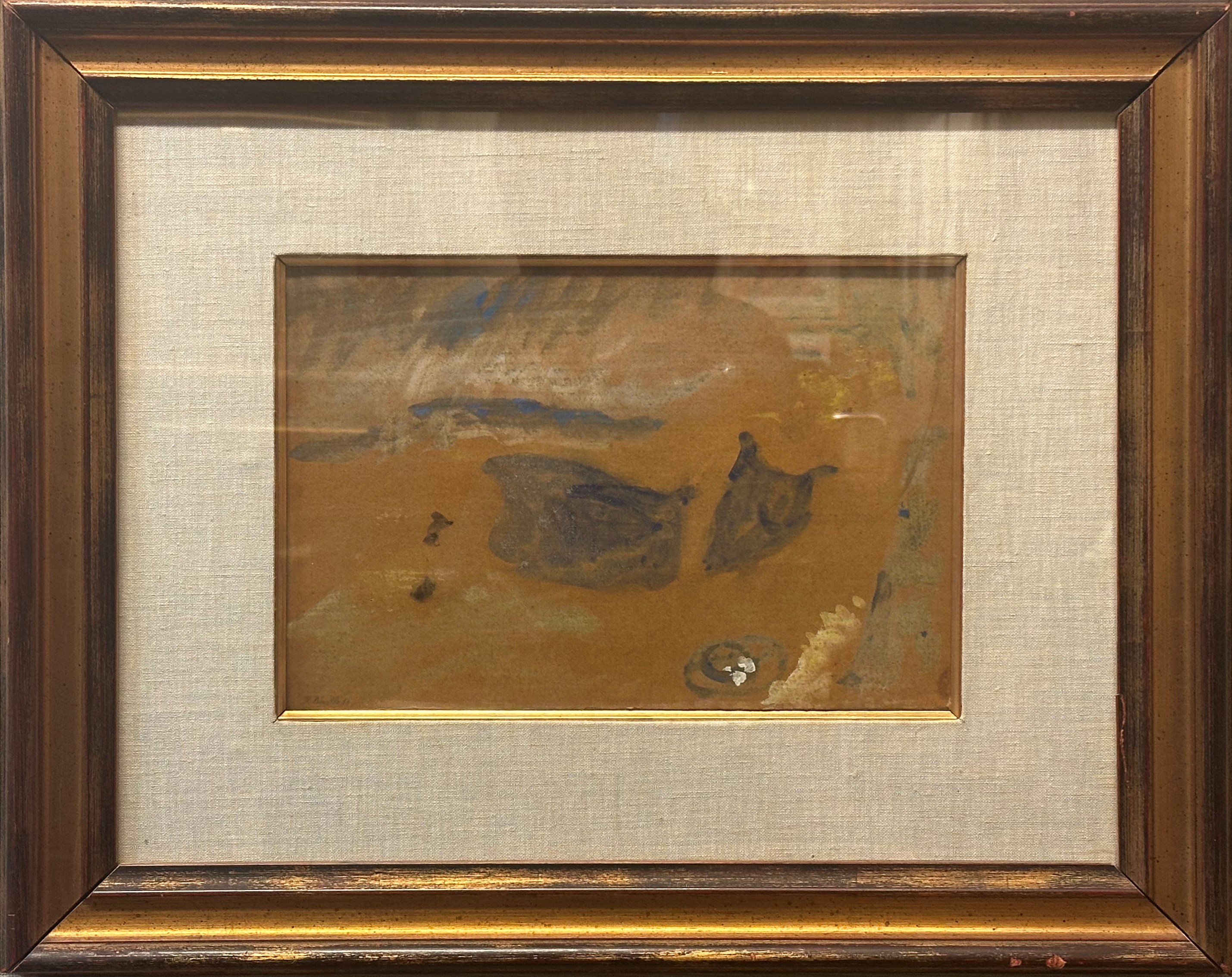 Ragazza vestita di blu