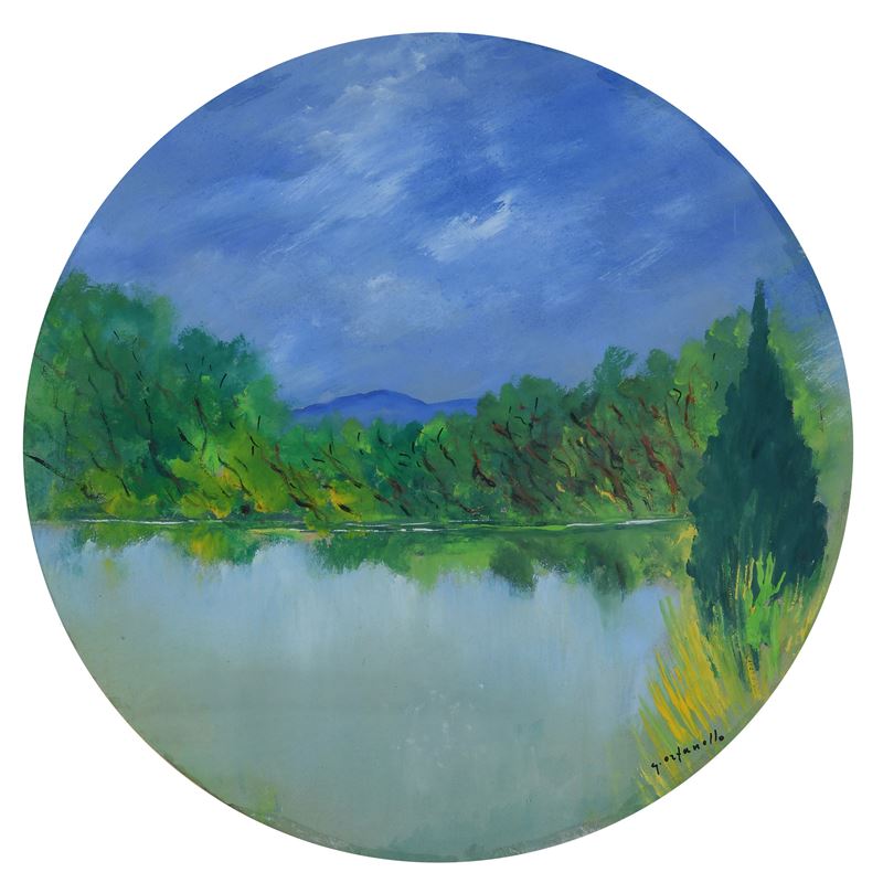 Paesaggio con palude