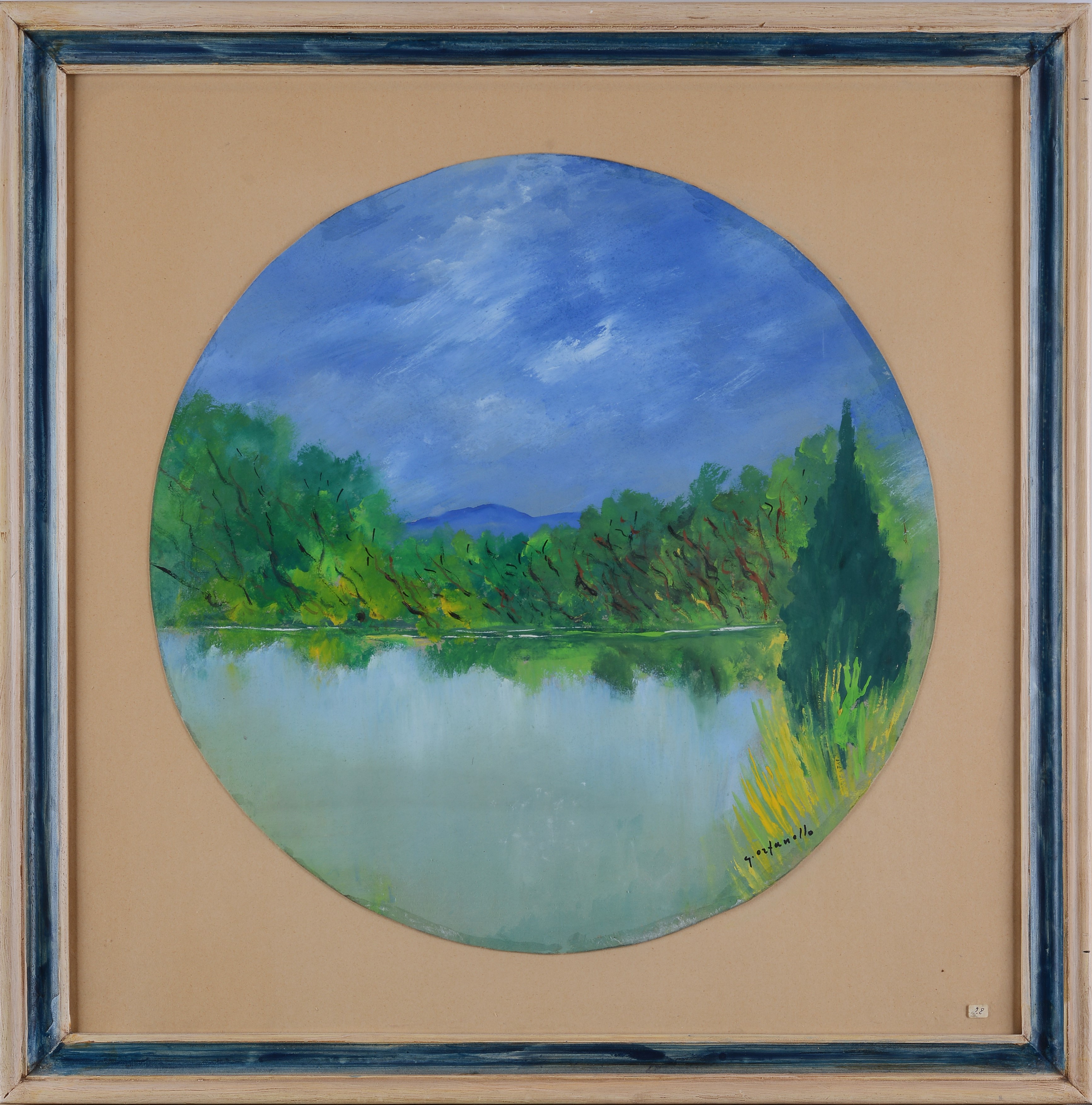 Paesaggio con palude