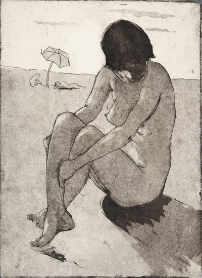 Figura sulla Spiaggia