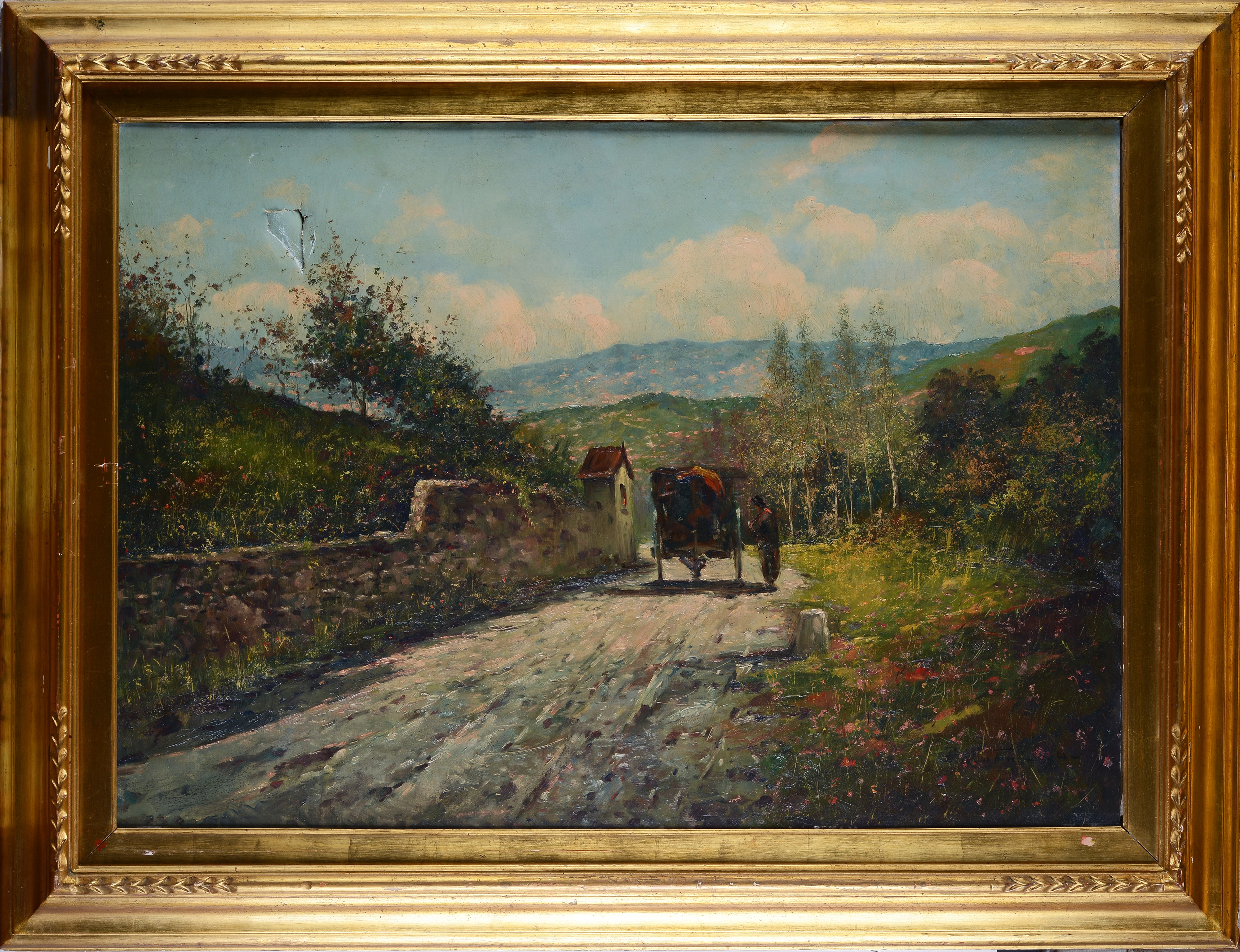 Ferruccio Rontini - Strada con Carro