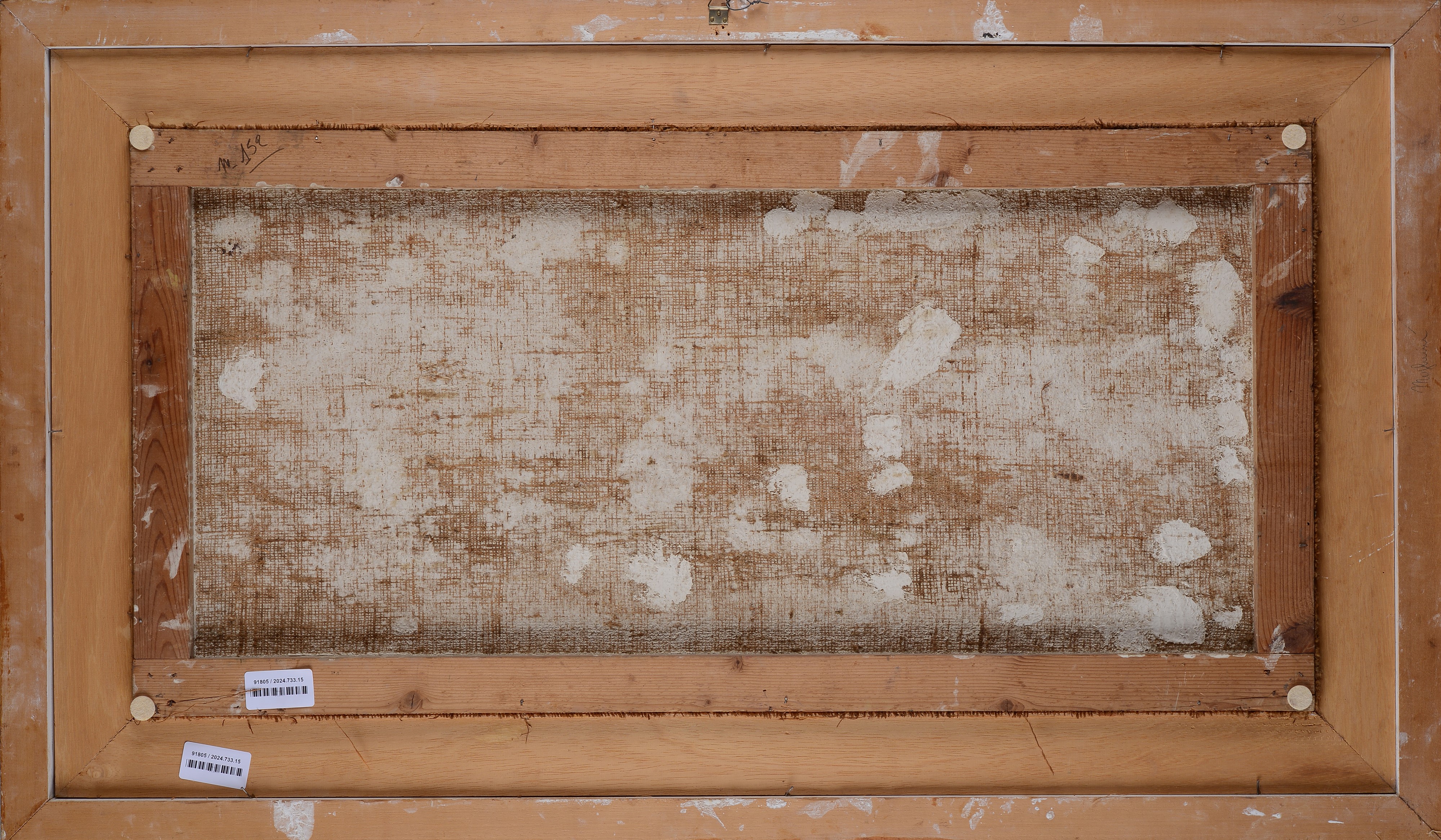 Paesaggio con figure e tacchini