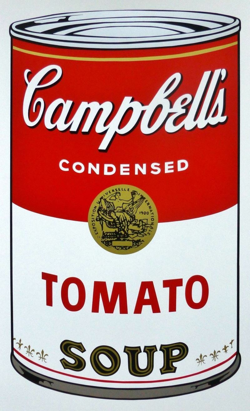 Andy Warhol (after) - Tomato - Cambell's Soup Can 11.46