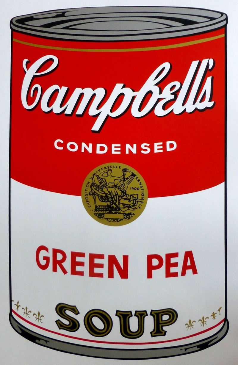 Green Pea - Cambell's Soup Can 11.50