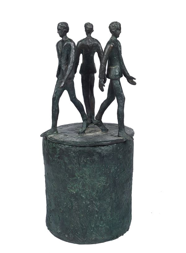 Roberto Barni : Senza titolo  - Scultura in bronzo - Asta AUTORI DEL XIX E XX SEC ARTE MODERNA E CONTEMPORANEA - Pananti Online