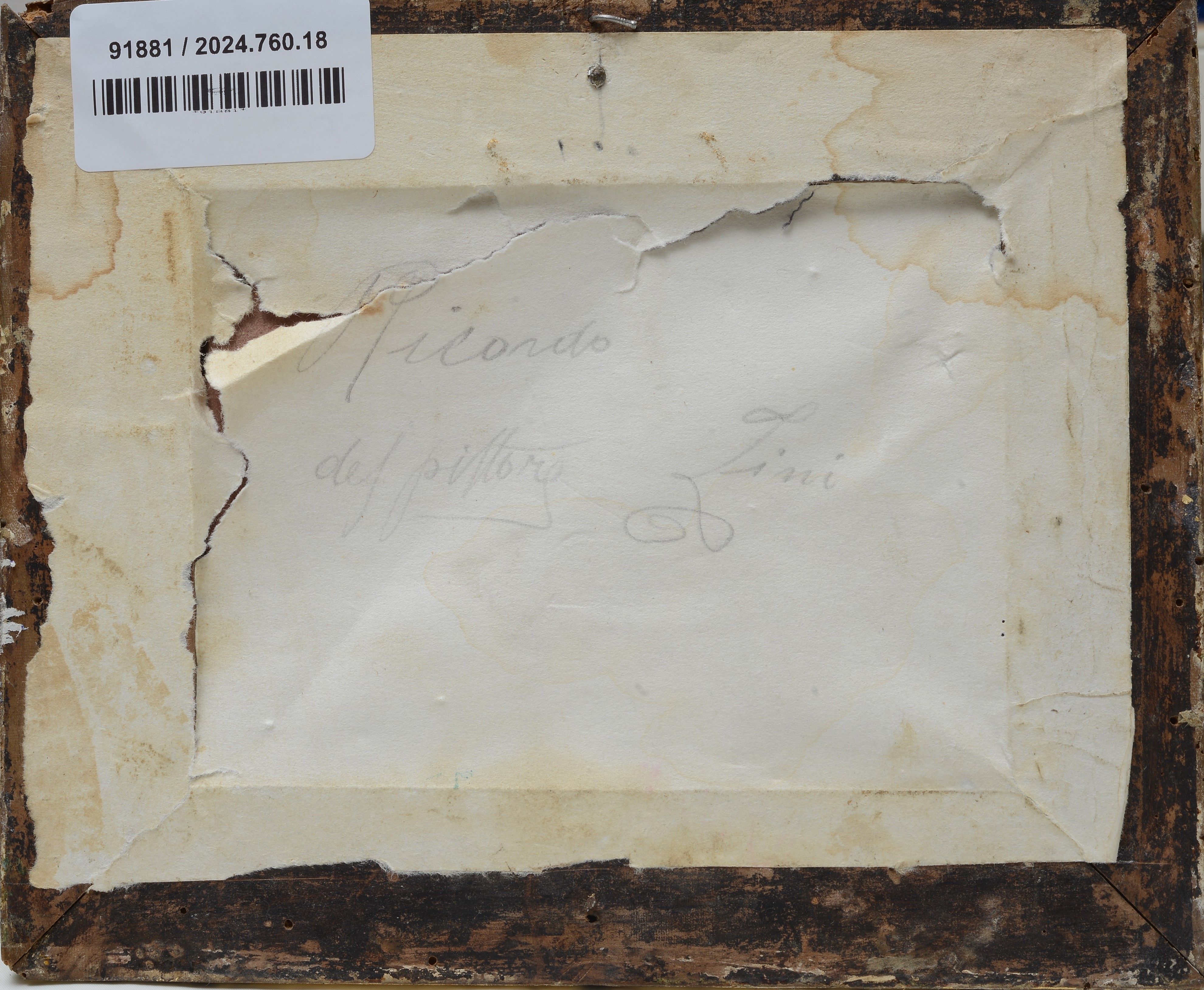 Paesaggio con figure in abiti settecenteschi