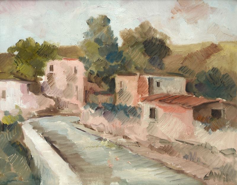 Enzo Cangi - Veduta di Campagna