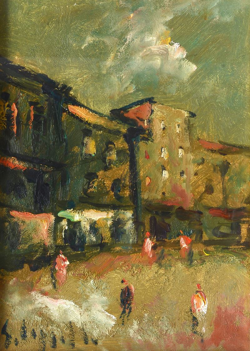 Emanuele Cappello - Veduta di Piazza