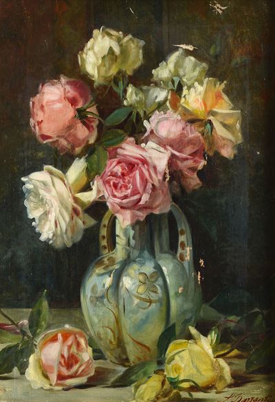 Vaso con Rose