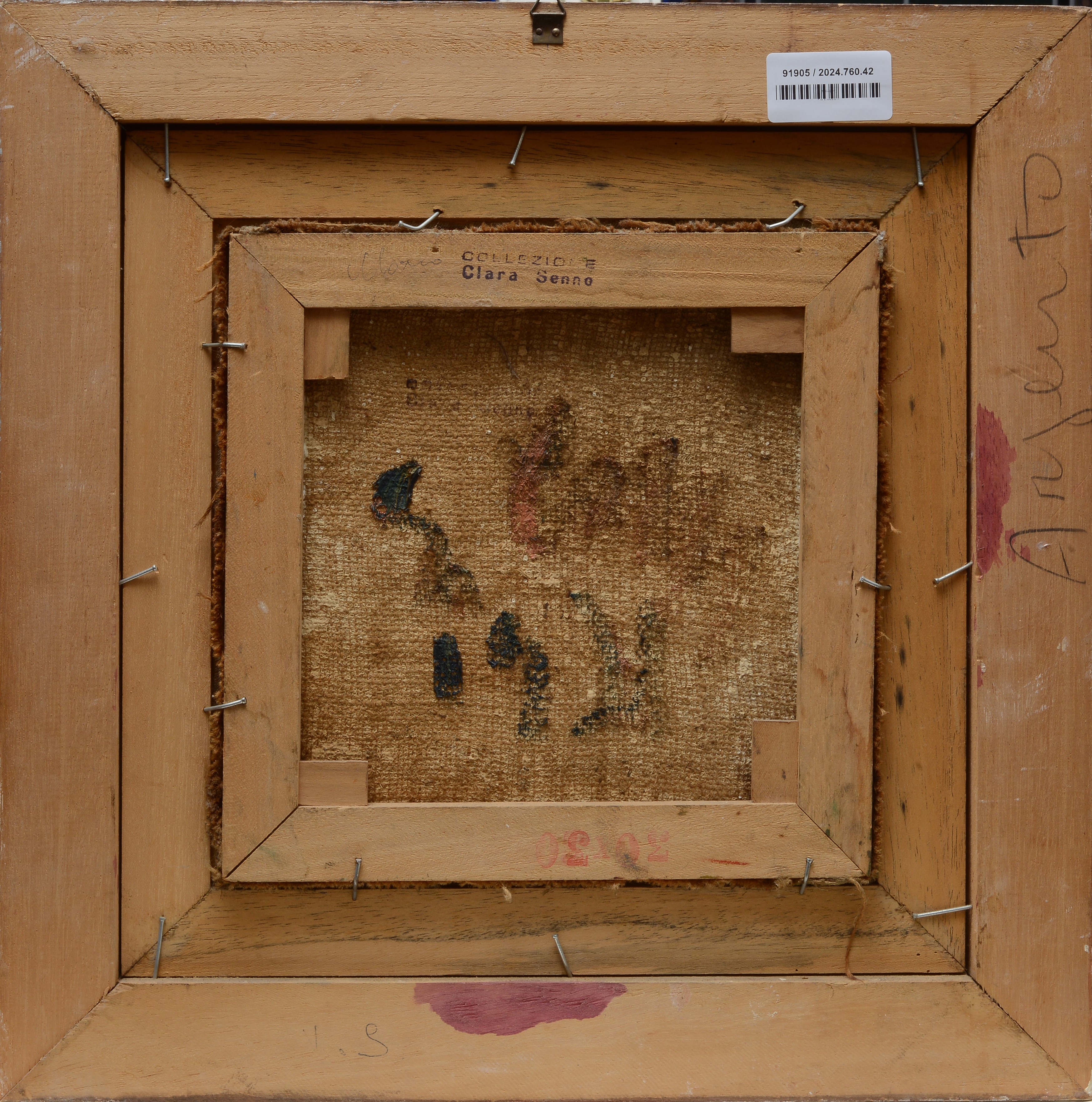 Natura morta con bicchiere e pesca