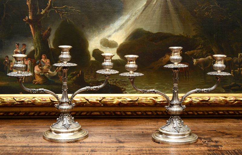 Coppia di Candelabri
