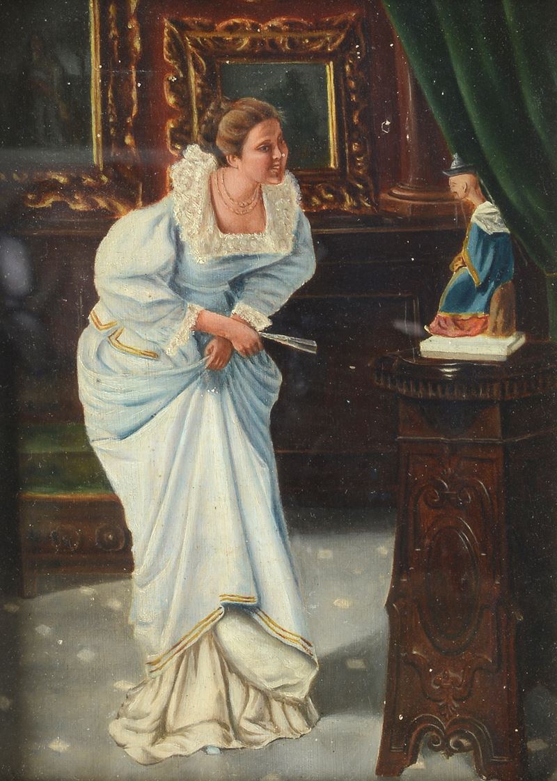 Anonimo, XIX Sec. - Nobildonna
