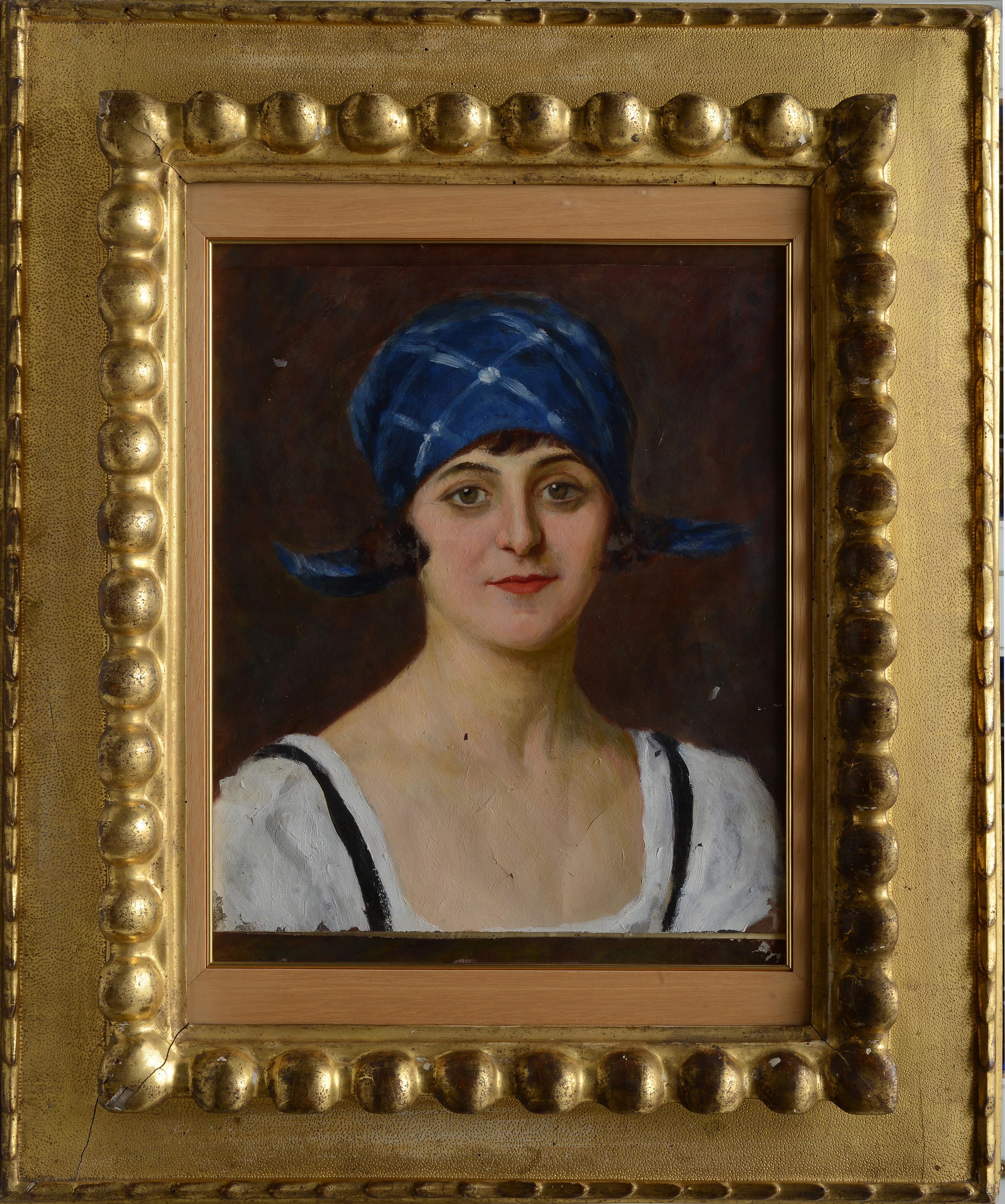 Anonimo, XX Sec. - Ragazza con Bandana