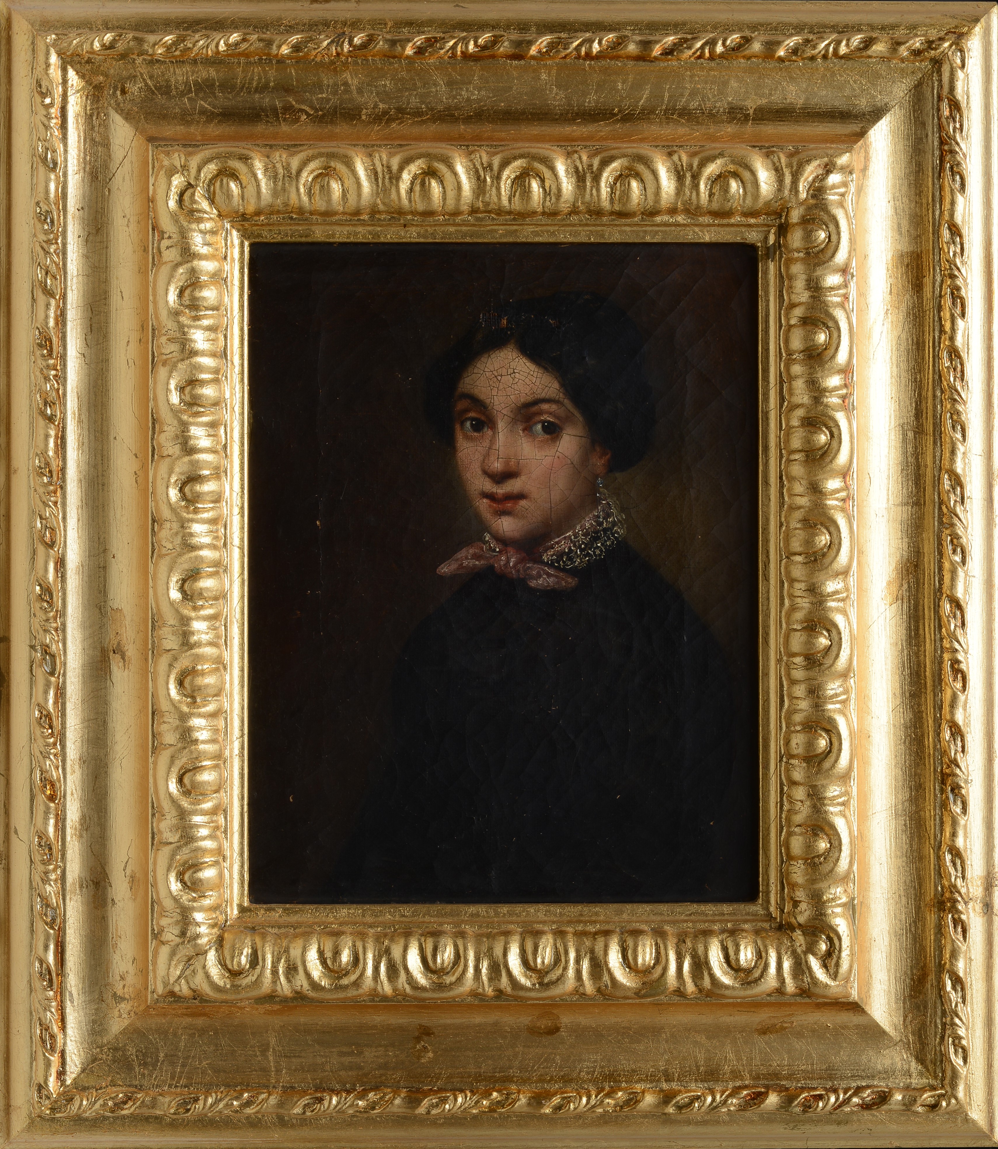 Anonimo, XIX Sec. - Ritratto di Giovane Donna