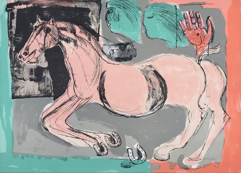 Bruno Cassinari - Cavallo