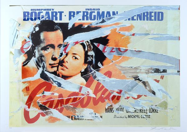 Mimmo Rotella - Casablanca