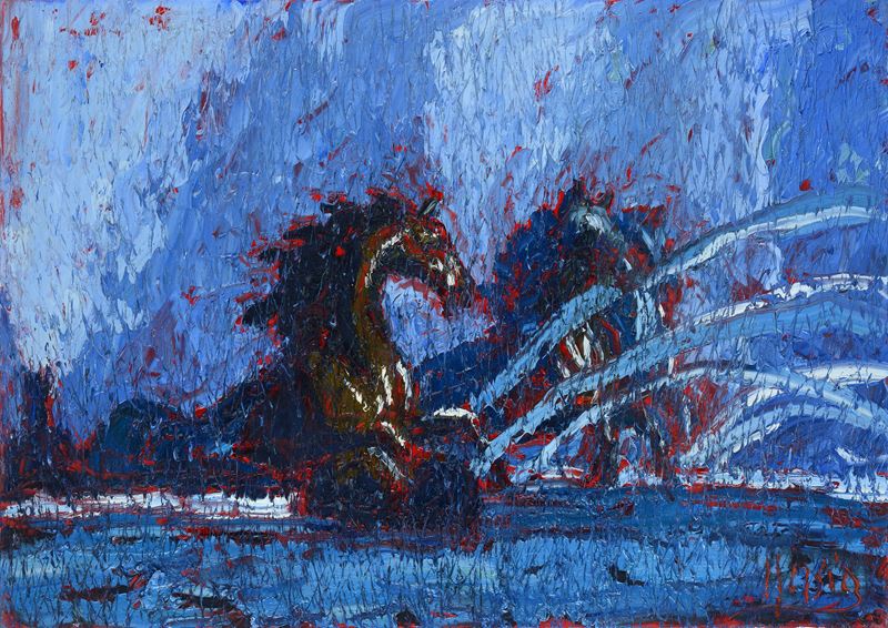 Versailles Fontana (Armonia in blu)