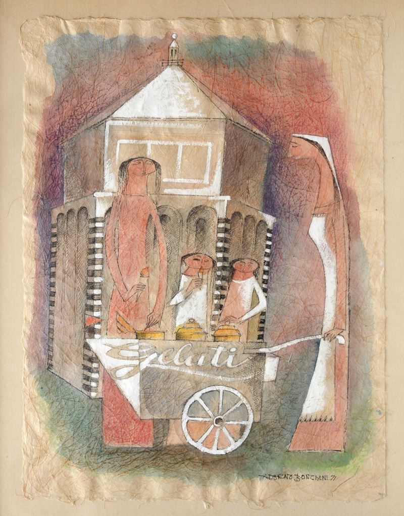 Adorno Bonciani - Il Banco dei Gelati