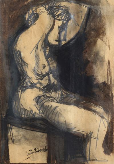 Nudo Seduto