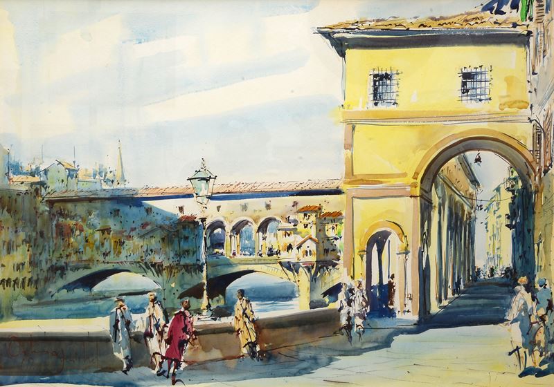 Michele Ortino - Lungarno degli Archibusieri