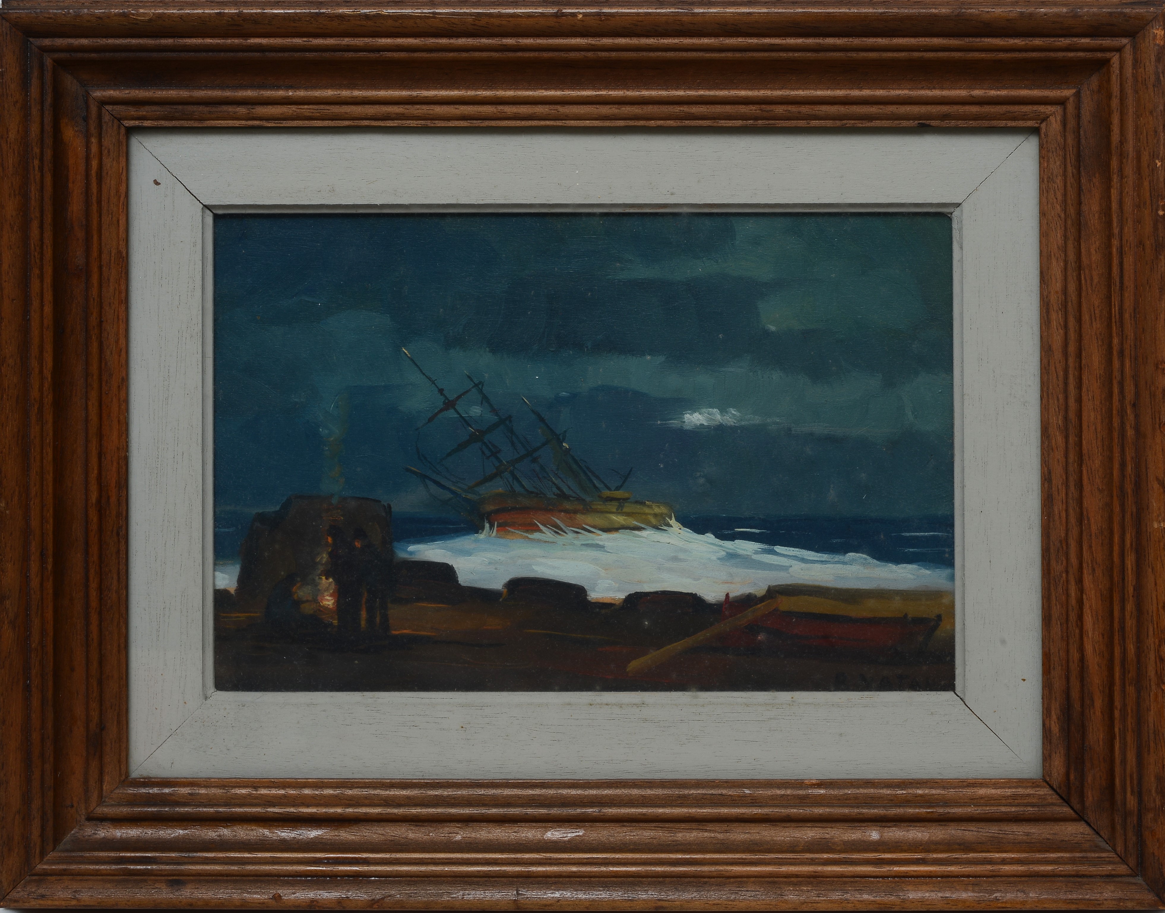 Attr. a Renato Natali - Notte Tempestosa