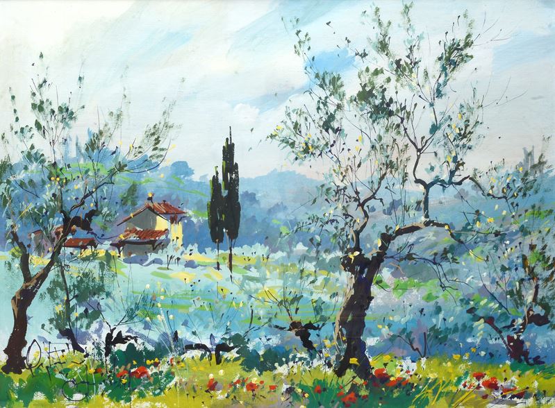 Anonimo, XX Sec. - Paesaggio