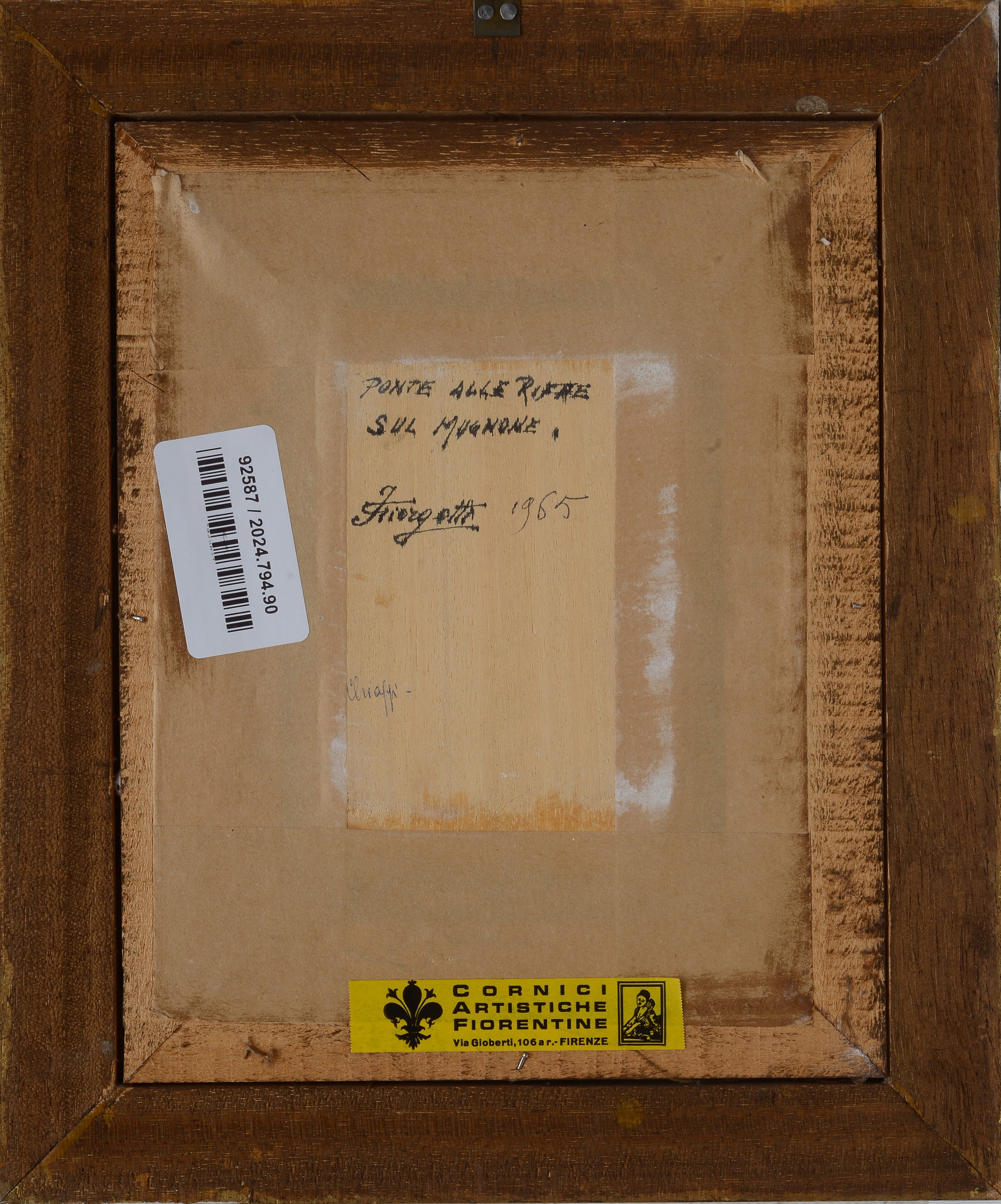 Ponte alle Riffe sul Mugnone