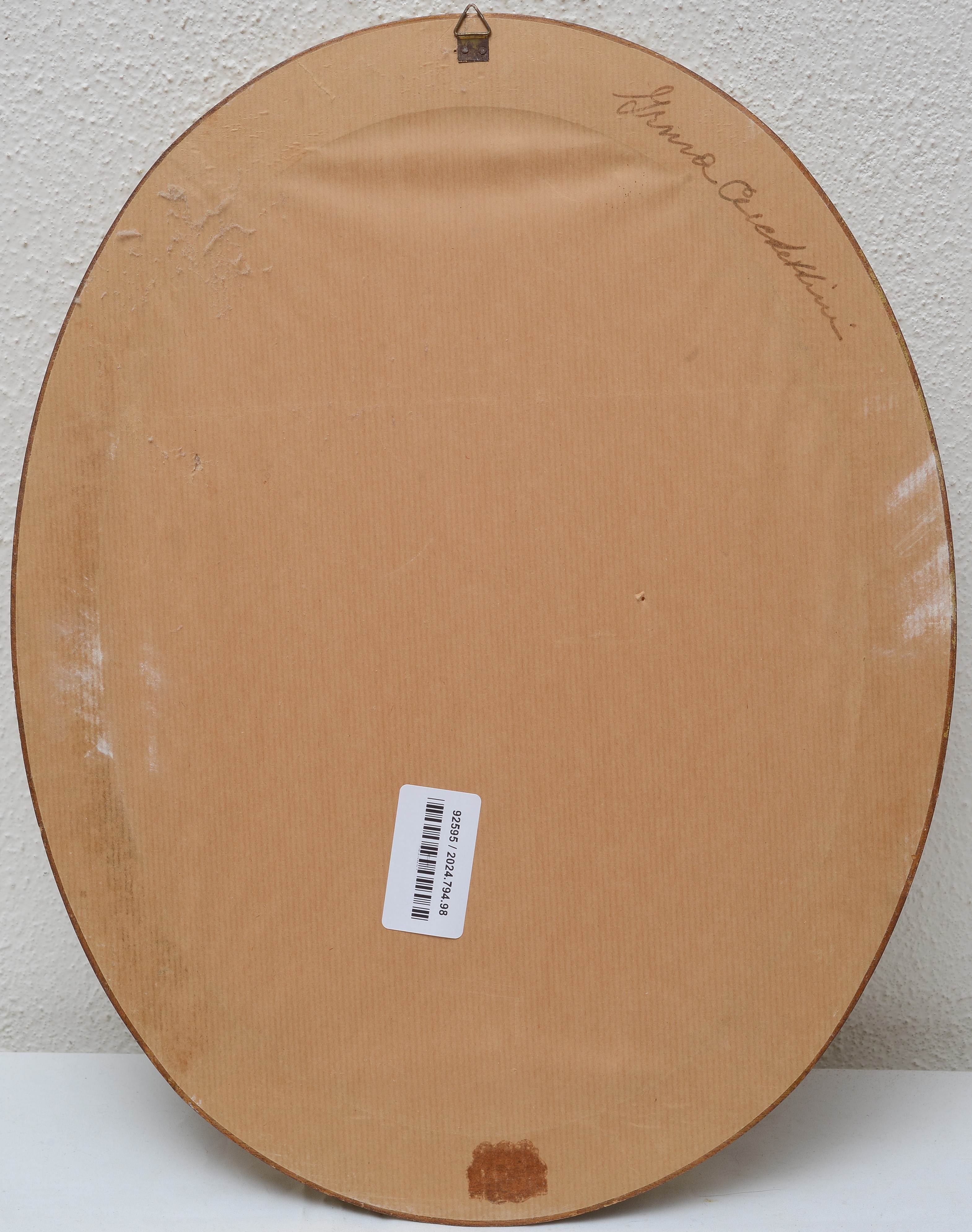 Crocifisso in legno e madreperla