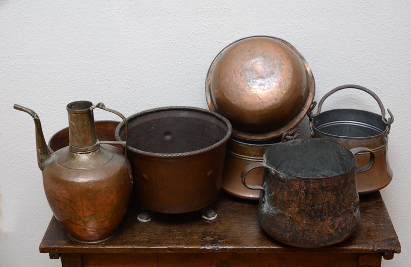 Lotto di oggetti da cucina