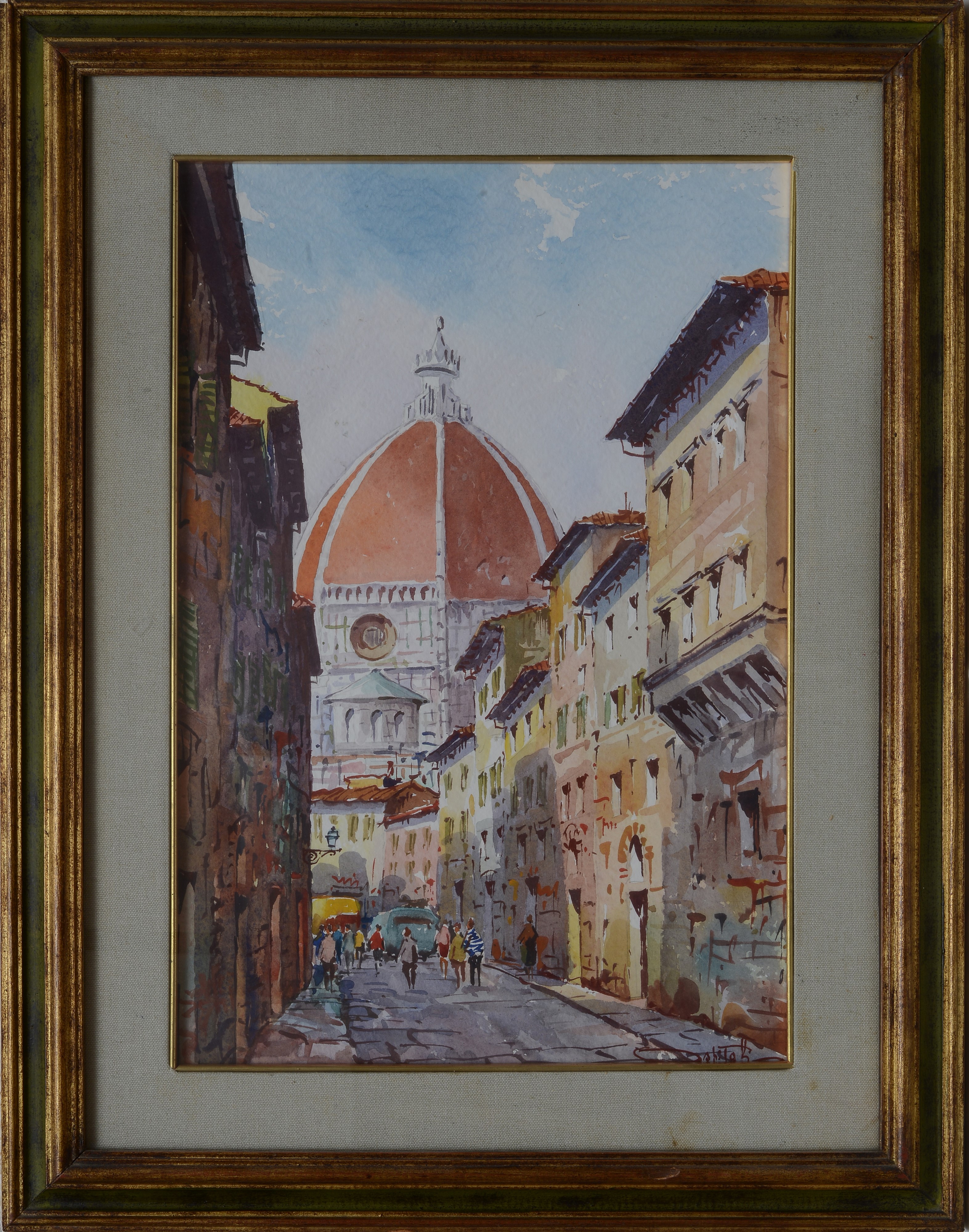 Scorcio con Duomo di Firenze