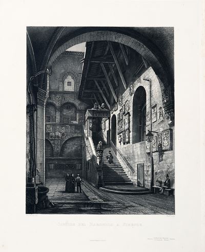 Cortile del Bargello a Firenze