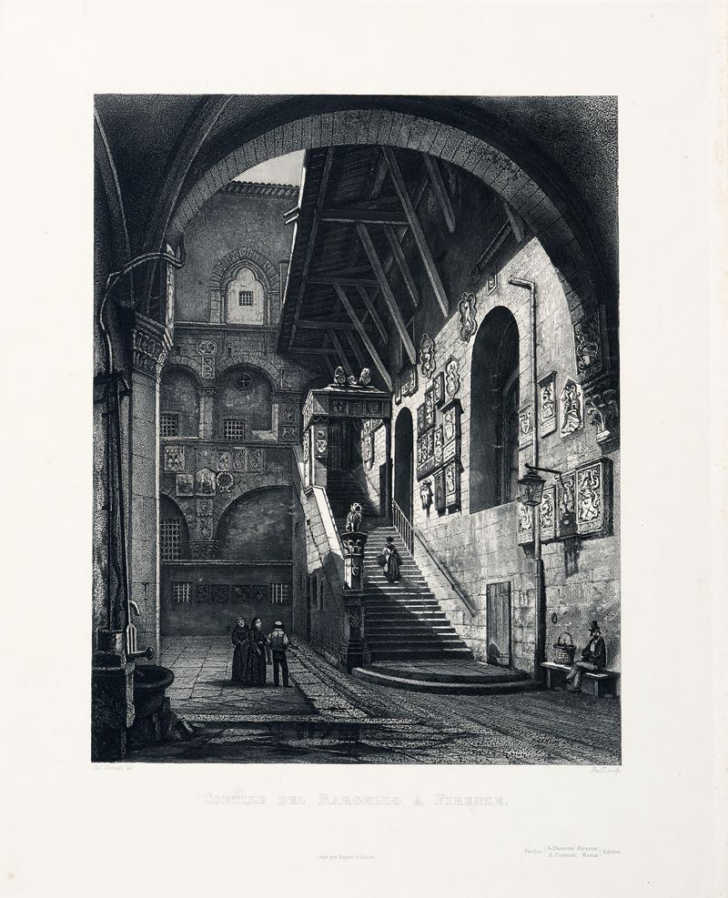 Cortile del Bargello a Firenze